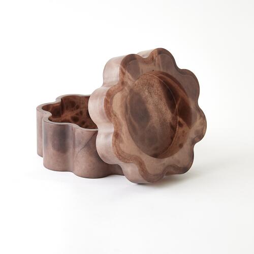 Cumulus Alabaster Wide Box-Chocolate
