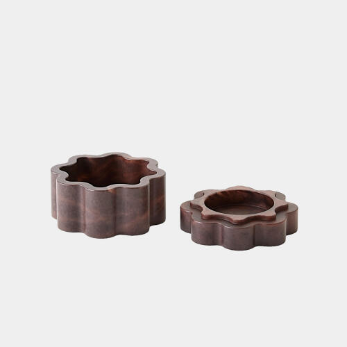 Cumulus Alabaster Wide Box-Chocolate