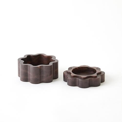 Cumulus Alabaster Wide Box-Chocolate