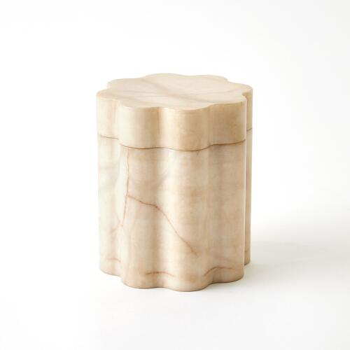 Cumulus Alabaster Tall Box-Cream