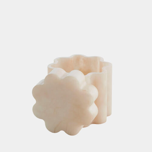 Cumulus Alabaster Tall Box-Cream