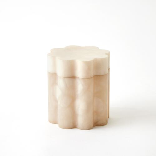 Cumulus Alabaster Tall Box-Cream
