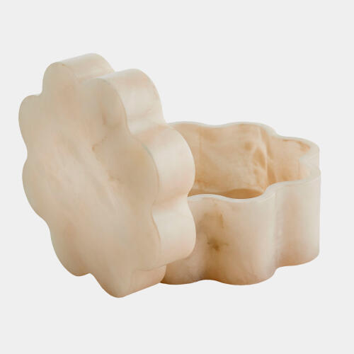 Cumulus Alabaster Wide Box-Cream