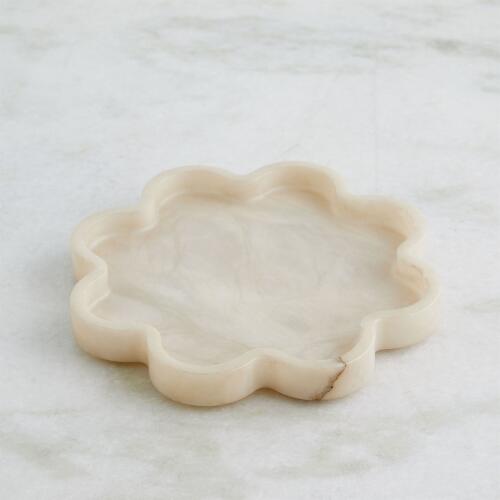 Cumulus Alabaster Tray-Cream