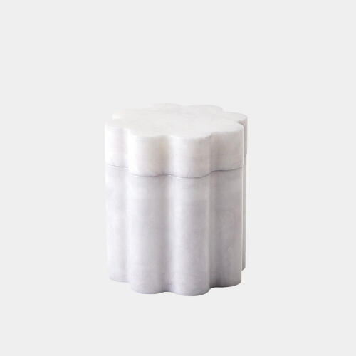 Cumulus Alabaster Tall Box-Gray