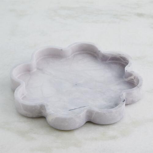 Cumulus Alabaster Tray-Grey