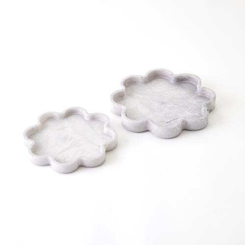 Cumulus Alabaster Tray-Grey