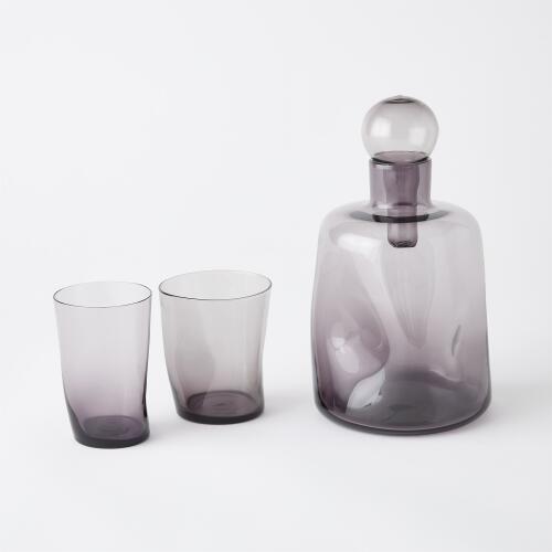 Pinched Decanter-Purple