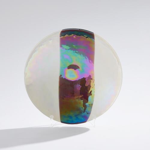 Mirabelle Centerpiece-Ivory/Plum