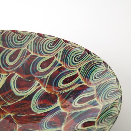 Kaleidoscope Centerpiece-Plum