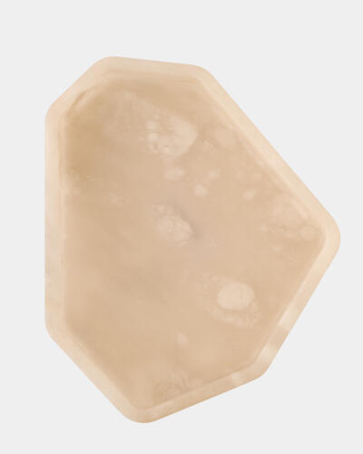 Polygon Tray-Alabaster