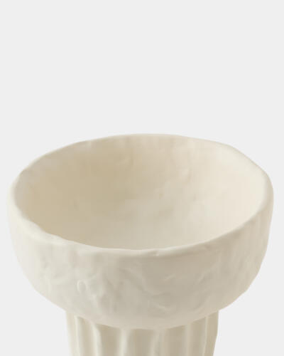 Quatrain Bowl-White