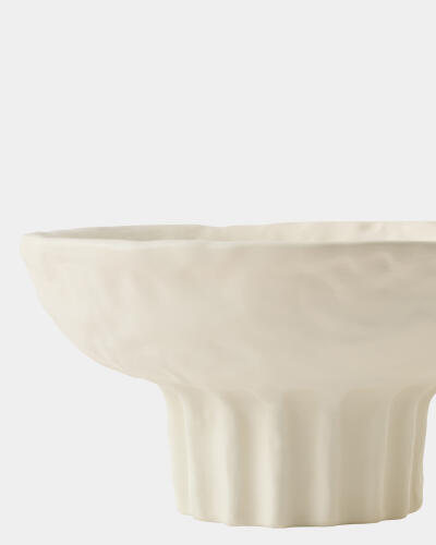 Quatrain Bowl-White