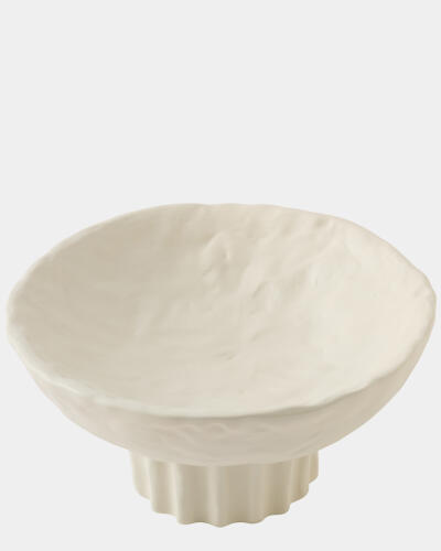Quatrain Bowl-White