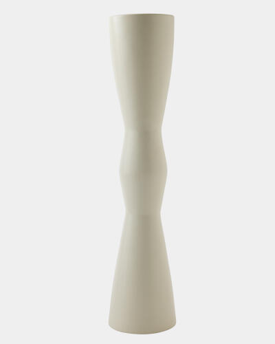 Pila Vase-White