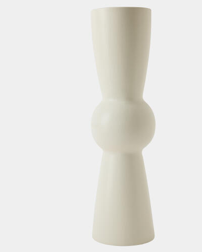 Pila Vase-White