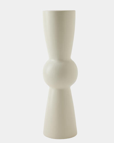 Pila Vase-White