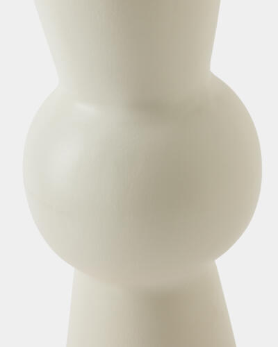 Pila Vase-White