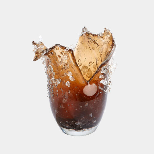 Dual Wave Bowl-Tobacco