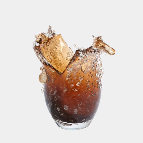 Dual Wave Bowl-Tobacco