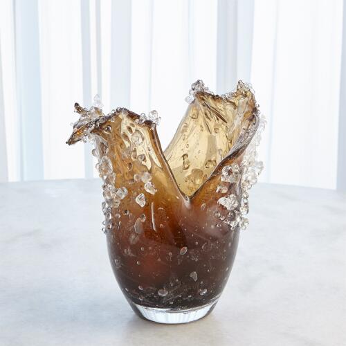 Dual Wave Bowl-Tobacco