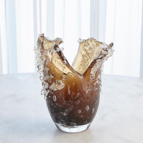 Dual Wave Bowl-Tobacco