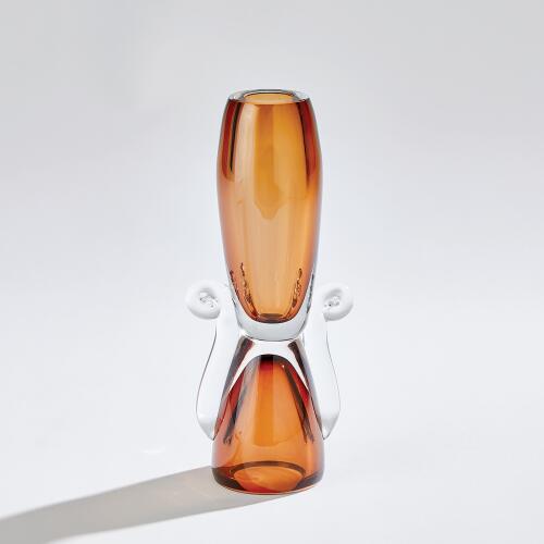 Lydia Vase-Amber