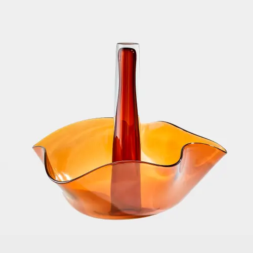 Andromeda Vase-Dark Amber