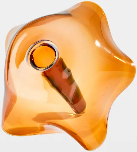 Andromeda Vase-Dark Amber
