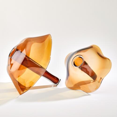 Andromeda Vase-Dark Amber