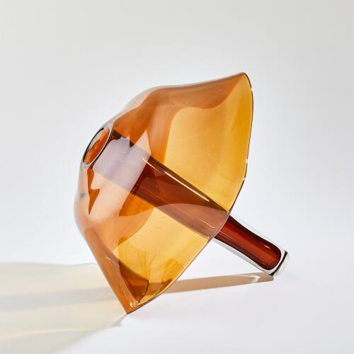 andromeda vase-dark amber