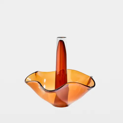Andromeda Vase-Dark Amber