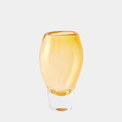 Pollock Vase-Amber