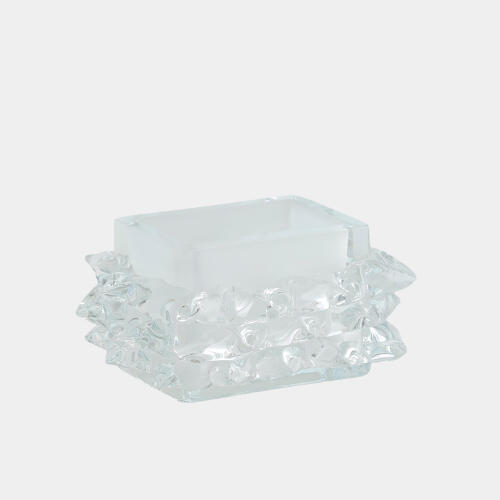 Porcupine Vase-White-Short