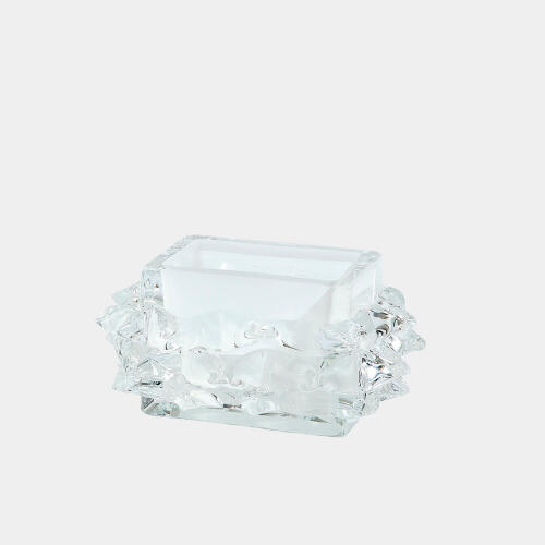 Porcupine Vase-White-Short