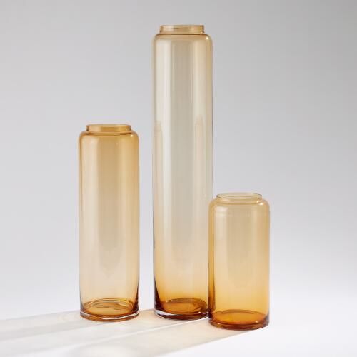 Datum Vase-Caramel