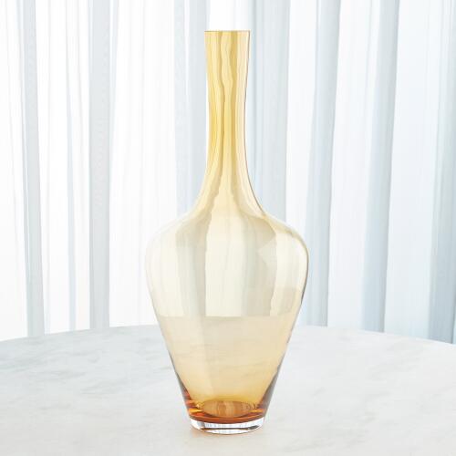 Ambrosia Vase-Caramel