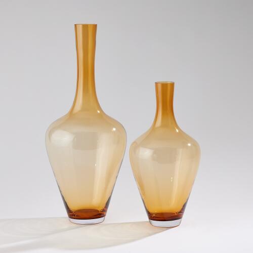 ambrosia vase-caramel