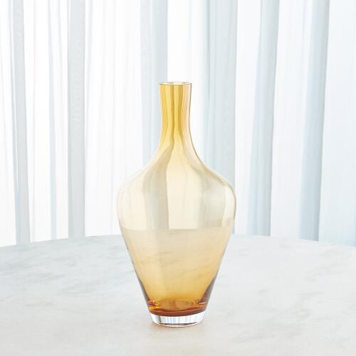 Ambrosia Vase-Caramel