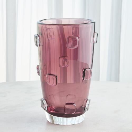 Ingot Vase-Plum