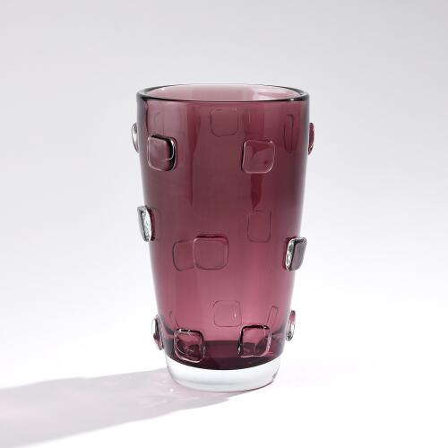 Ingot Vase-Plum