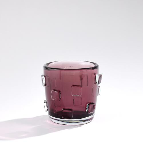Ingot Vase-Plum