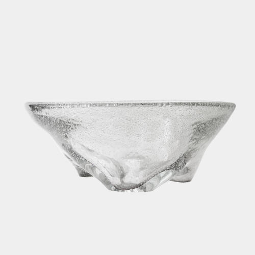 Triad Footed Bowl-Gray