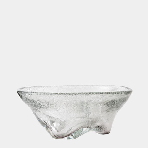Triad Footed Bowl-Gray