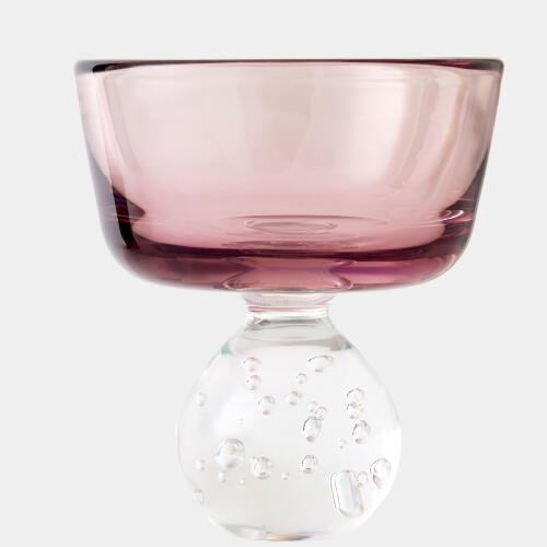 Bella Footed Bowl-Amethyst