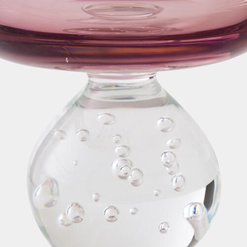 Bella Footed Bowl-Amethyst