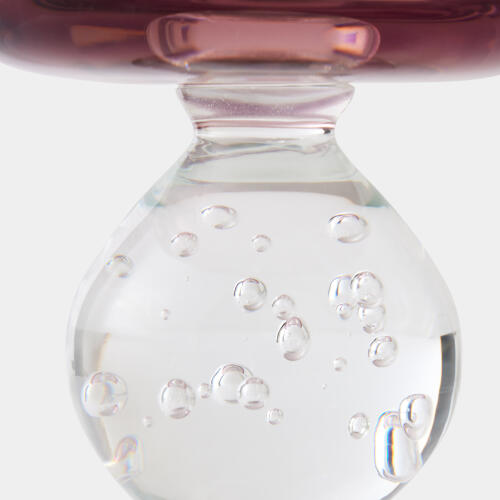 Bella Footed Bowl-Amethyst