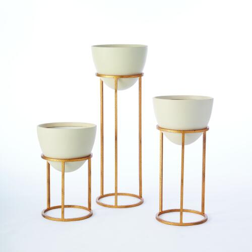 Wise Egg-Antique Gold Leaf