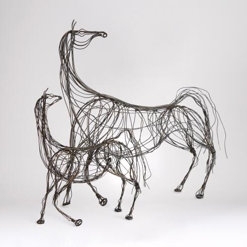 Ming Dynasty Horse-Antique Bronze