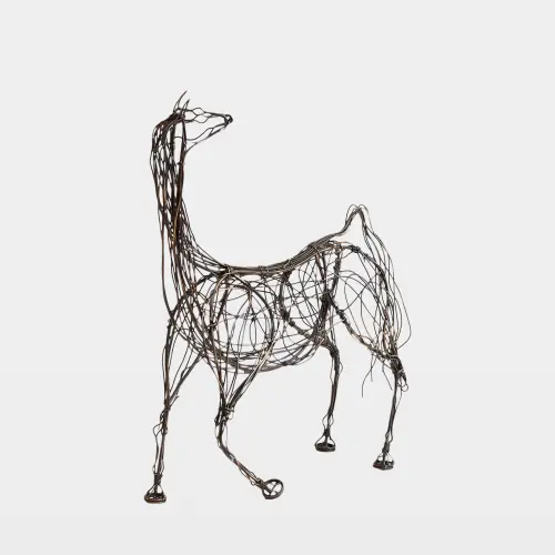 Ming Dynasty Horse-Antique Bronze